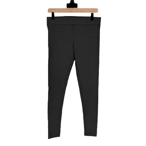 Matty M 'The Matty Legging' MEDIUM Charcoal Gray Pull On Mid-Rise Athletic USA - Picture 2 of 10